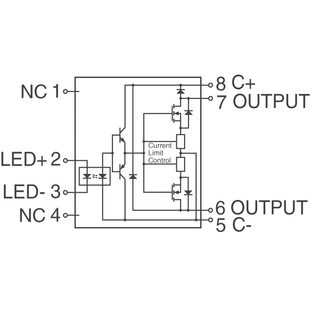CPC1560G IXYS Integrated Circuits Division  Solid State Relays